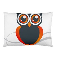 Owl Logo Pillow Case (two Sides) by BangZart