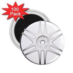 Wheel Skin Cover 2 25  Magnets (100 Pack) 