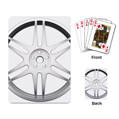 Wheel Skin Cover Playing Card by BangZart