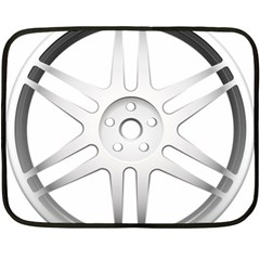 Wheel Skin Cover Fleece Blanket (mini) by BangZart