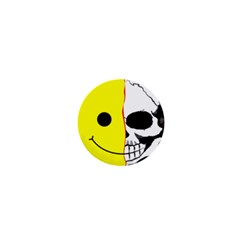 Skull Behind Your Smile 1  Mini Buttons by BangZart