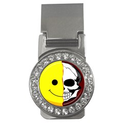 Skull Behind Your Smile Money Clips (cz)  by BangZart