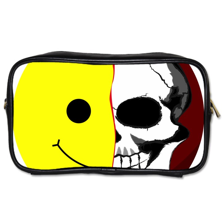 Skull Behind Your Smile Toiletries Bags 2-Side