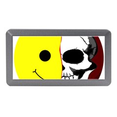 Skull Behind Your Smile Memory Card Reader (mini) by BangZart