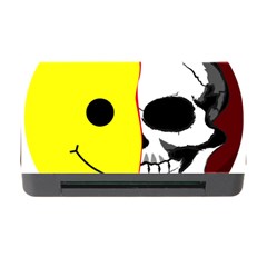 Skull Behind Your Smile Memory Card Reader With Cf by BangZart