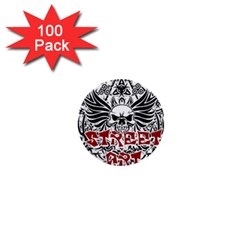 Tattoo Tribal Street Art 1  Mini Buttons (100 Pack)  by Valentinaart