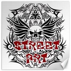 Tattoo Tribal Street Art Canvas 12  X 12  