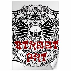 Tattoo Tribal Street Art Canvas 20  X 30   by Valentinaart