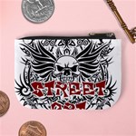 Tattoo tribal street art Mini Coin Purses Back