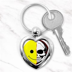 Skull Behind Your Smile Key Chains (heart)  by BangZart