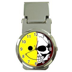 Skull Behind Your Smile Money Clip Watches by BangZart