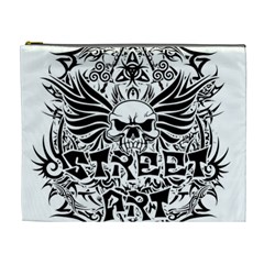 Tattoo tribal street art Cosmetic Bag (XL)