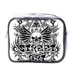 Tattoo tribal street art Mini Toiletries Bags Front