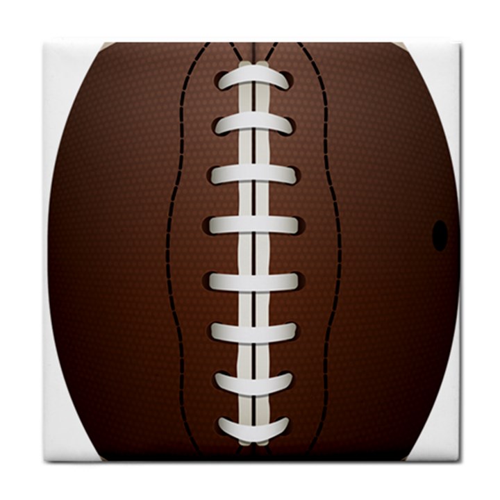 Football Ball Tile Coasters