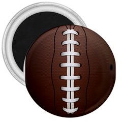 Football Ball 3  Magnets by BangZart