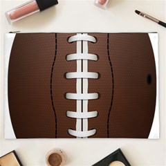 Football Ball Cosmetic Bag (xxl)  by BangZart