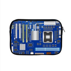 Classic Blue Computer Mainboard Apple Macbook Pro 15  Zipper Case by BangZart