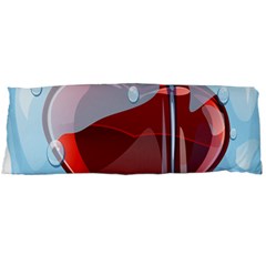 Heart In Ice Cube Body Pillow Case (dakimakura) by BangZart