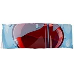 Heart In Ice Cube Body Pillow Case Dakimakura (two Sides) by BangZart