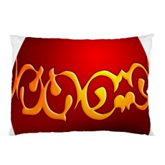 Easter Decorative Red Egg Pillow Case (two Sides) by BangZart