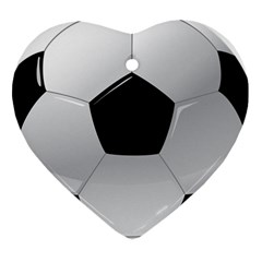 Soccer Ball Ornament (heart) by BangZart