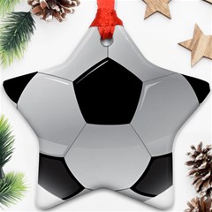 Soccer Ball Ornament (star) by BangZart