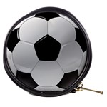 Soccer Ball Mini Makeup Bags Front