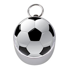 Soccer Ball Mini Silver Compasses by BangZart