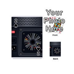 Special Black Power Supply Computer Playing Cards 54 (mini)  by BangZart