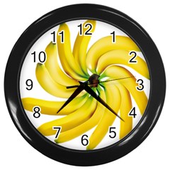 Bananas Decoration Wall Clocks (black) by BangZart