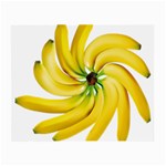 Bananas Decoration Small Glasses Cloth Front