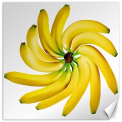 Bananas Decoration Canvas 12  X 12   by BangZart