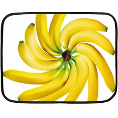 Bananas Decoration Fleece Blanket (mini) by BangZart