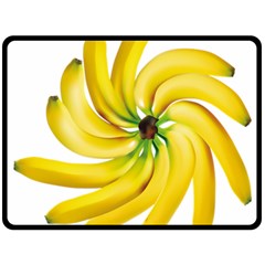 Bananas Decoration Double Sided Fleece Blanket (large)  by BangZart