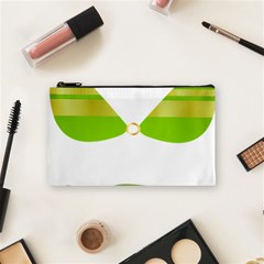 Green Swimsuit Cosmetic Bag (small)  by BangZart