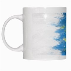 Brazil Colors Pattern White Mugs