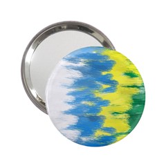 Brazil Colors Pattern 2.25  Handbag Mirrors