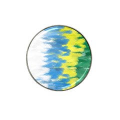 Brazil Colors Pattern Hat Clip Ball Marker