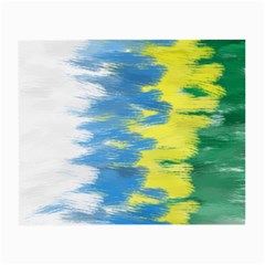 Brazil Colors Pattern Small Glasses Cloth