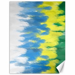 Brazil Colors Pattern Canvas 12  x 16  