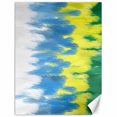 Brazil Colors Pattern Canvas 18  x 24  