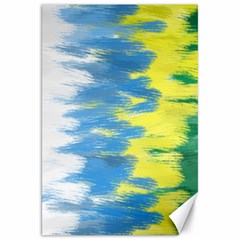 Brazil Colors Pattern Canvas 20  x 30  