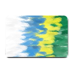 Brazil Colors Pattern Small Doormat 