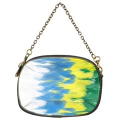 Brazil Colors Pattern Chain Purses (two Sides) 