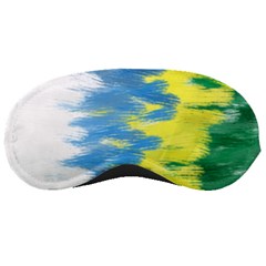 Brazil Colors Pattern Sleeping Masks