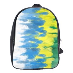 Brazil Colors Pattern School Bags(Large) 