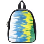 Brazil Colors Pattern School Bags (Small)  Front