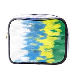 Brazil Colors Pattern Mini Toiletries Bags