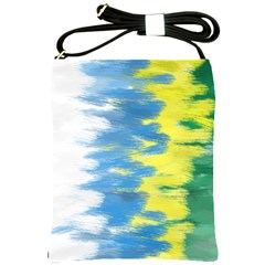 Brazil Colors Pattern Shoulder Sling Bags