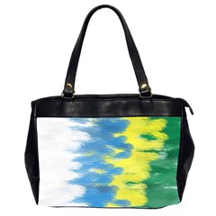 Brazil Colors Pattern Office Handbags (2 Sides) 